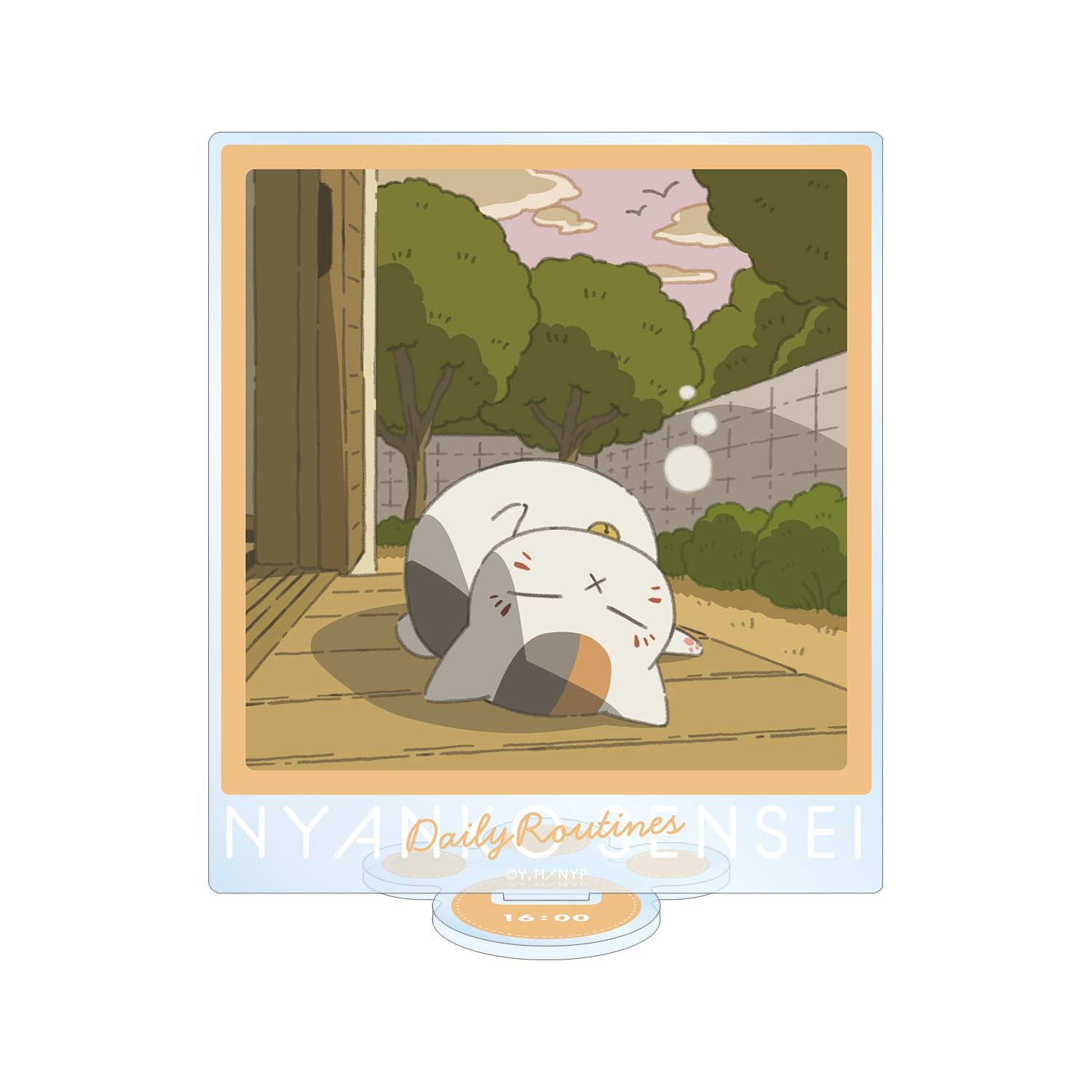 Amazon.co.jp: 夏目友人帳 描き下ろしイラスト 16時のニャンコ先生